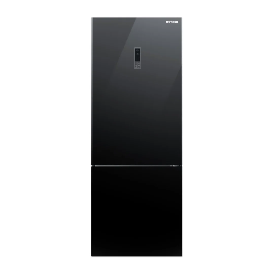 ثلاجه هارموني فريش ديجتال زجاج اسود FNB-MR650YIGQBM (22621)